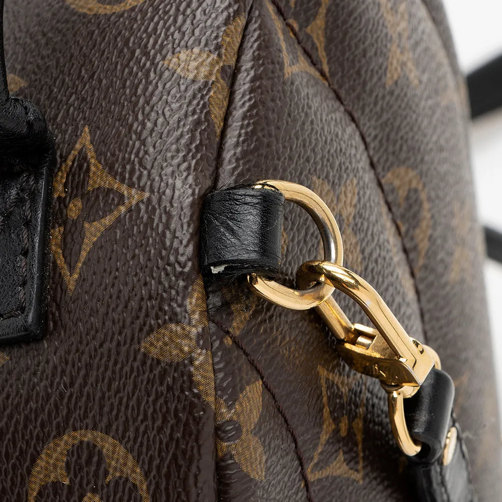 Louis Vuitton Monogram Canvas Palm Springs Mini Backpack - FINAL SALE (SHF-21047)