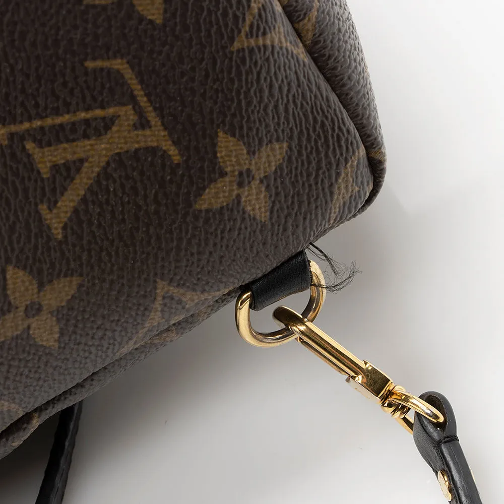 Louis Vuitton Monogram Canvas Palm Springs Mini Backpack - FINAL SALE (SHF-21047)