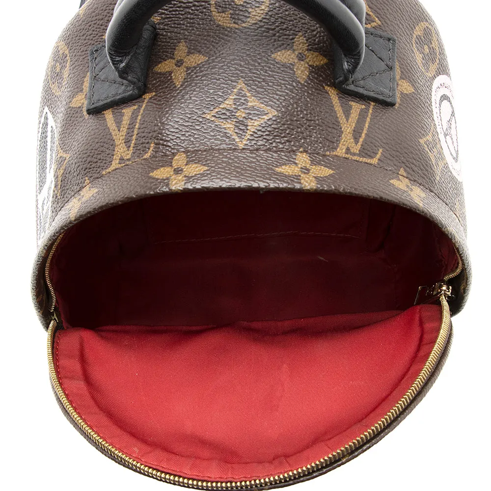 Louis Vuitton Monogram Canvas Palm Springs Mini Backpack - FINAL SALE (SHF-21047)