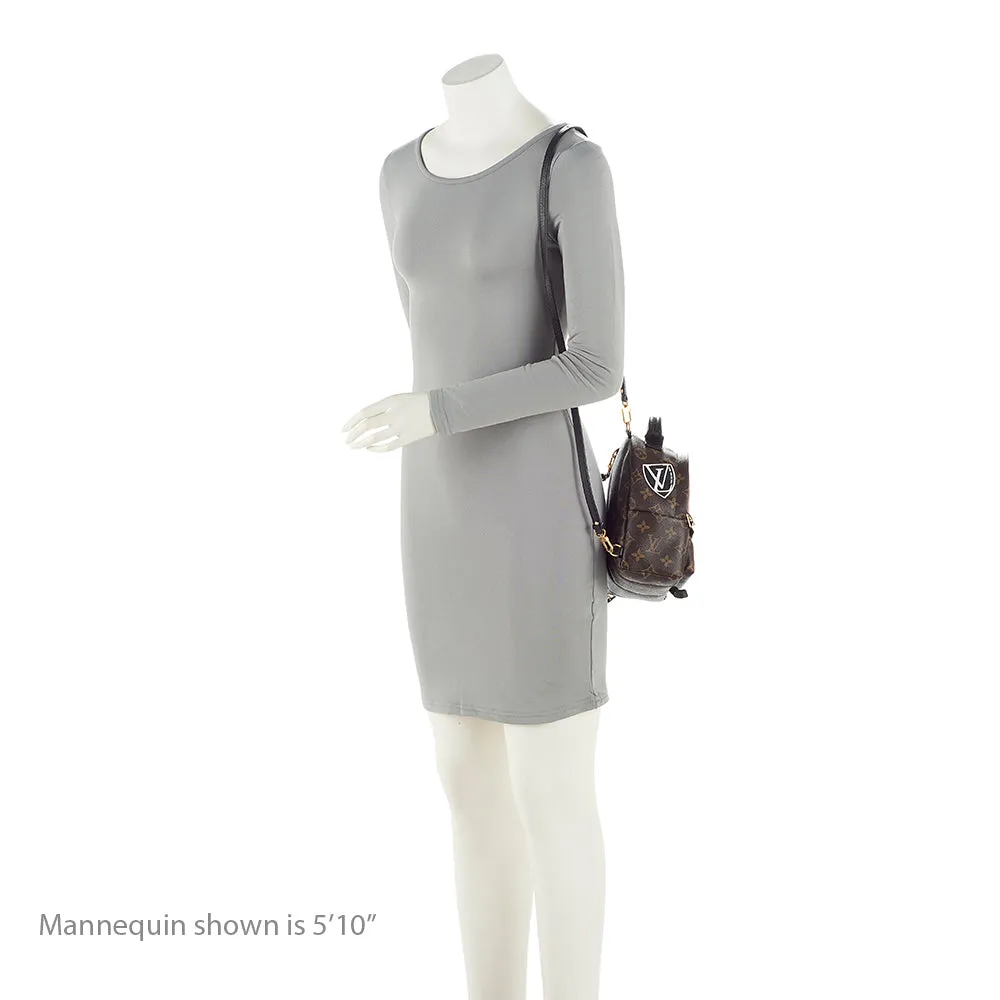 Louis Vuitton Monogram Canvas Palm Springs Mini Backpack - FINAL SALE (SHF-21047)