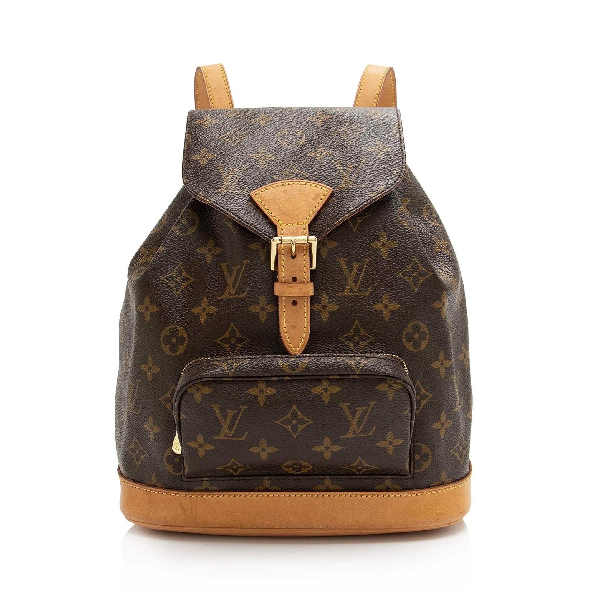 Louis Vuitton Vintage Monogram Canvas Montsouris MM Backpack (SHF-PqfA4Z)
