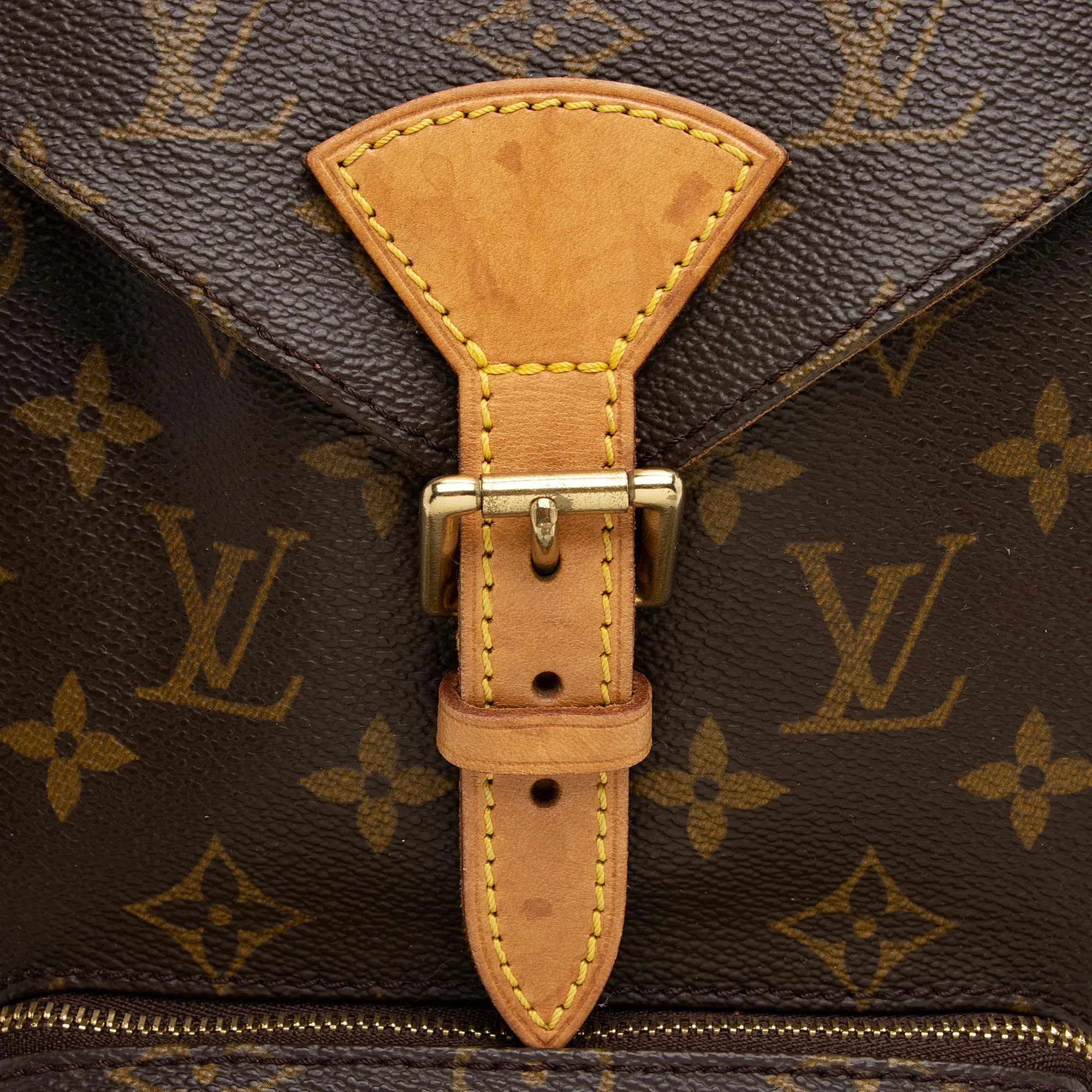 Louis Vuitton Vintage Monogram Canvas Montsouris MM Backpack (SHF-PqfA4Z)