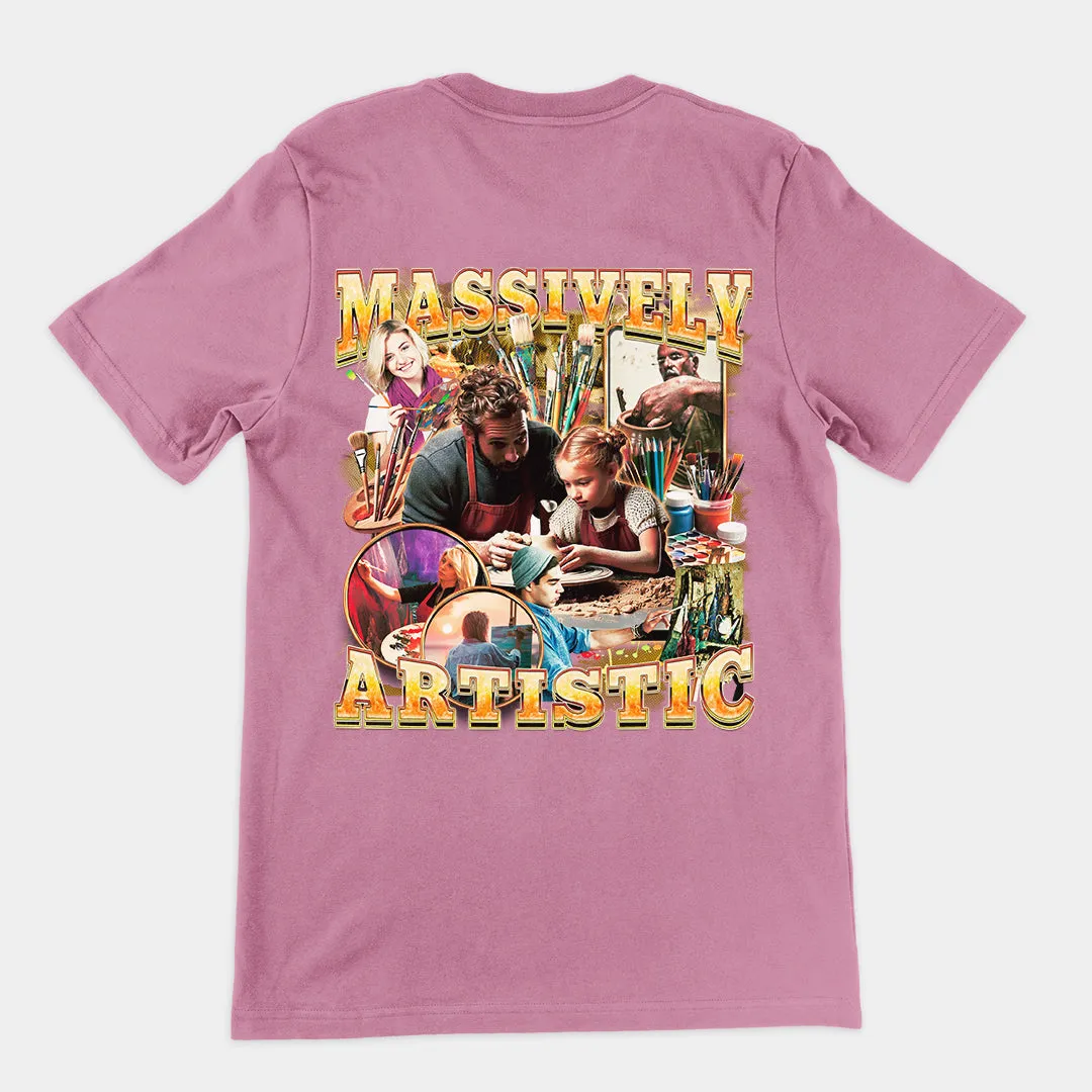 Massively Artistic t-shirt (backprint)