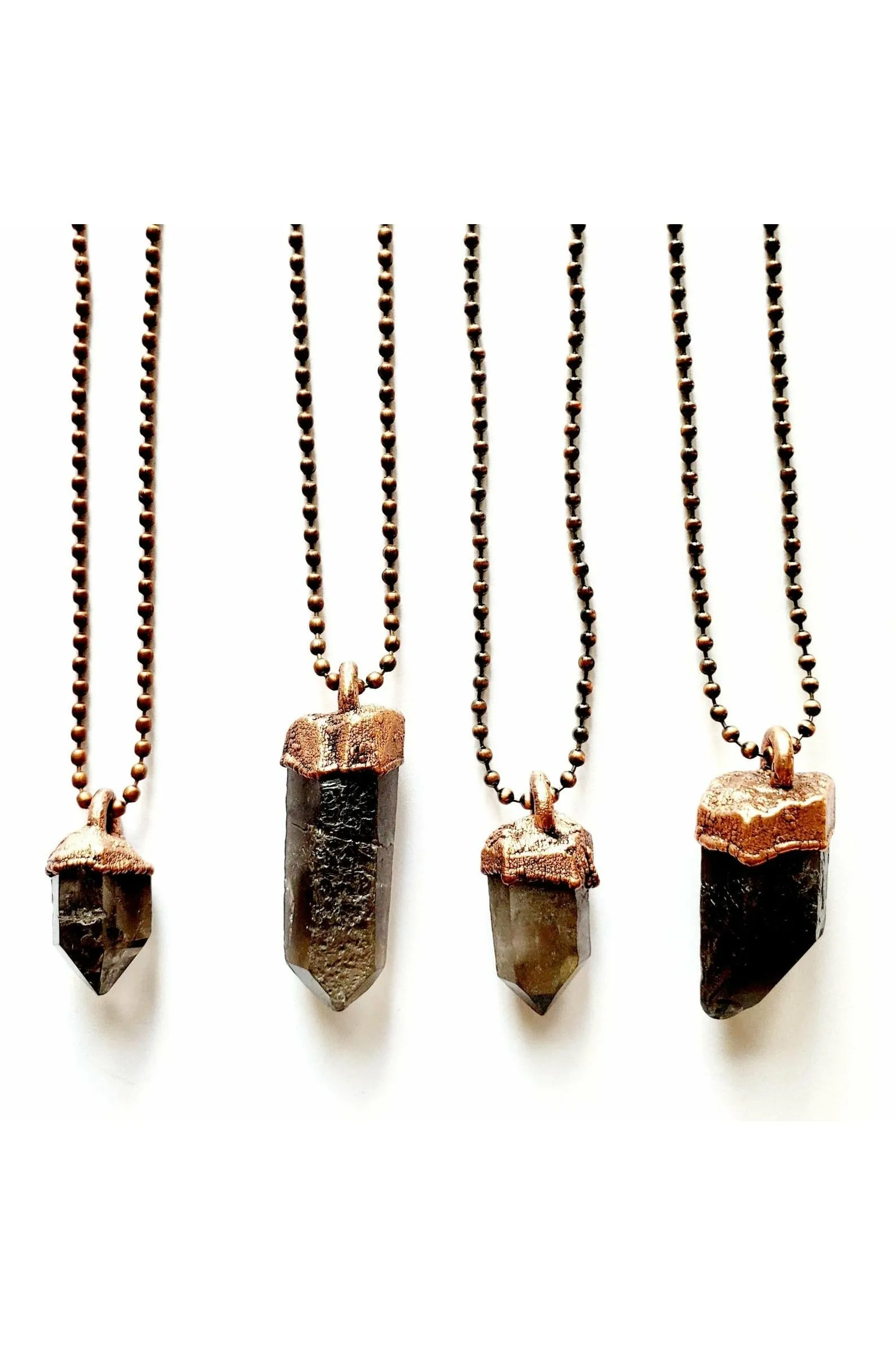 Merging Metals Ball Chain Necklace