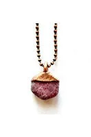 Merging Metals Ball Chain Necklace