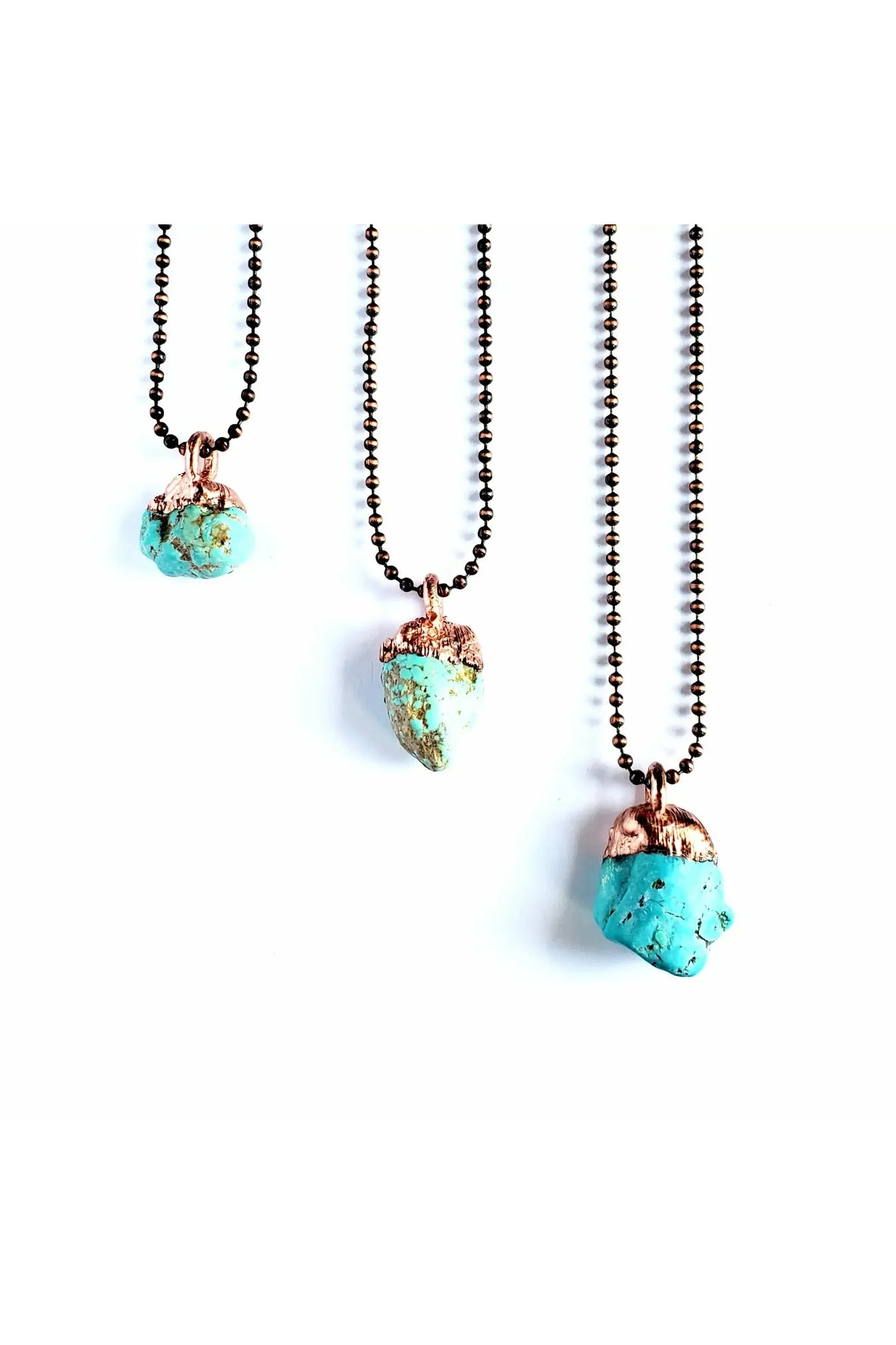 Merging Metals Ball Chain Necklace