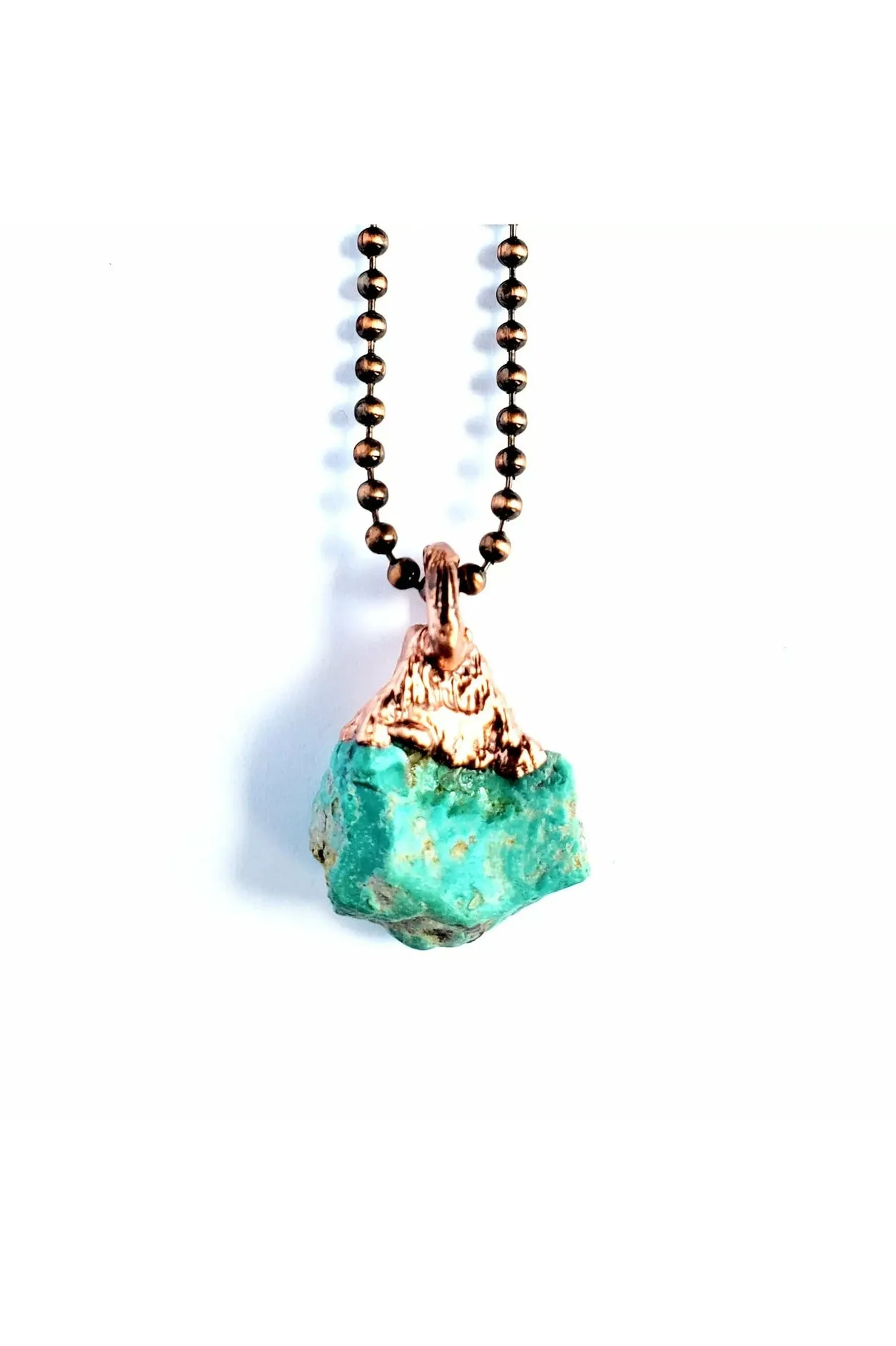 Merging Metals Ball Chain Necklace