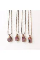Merging Metals Ball Chain Necklace