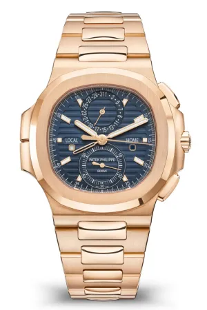 Patek Philippe Nautilus 5990/1R-001 – Rose Gold Chronograph Travel Time