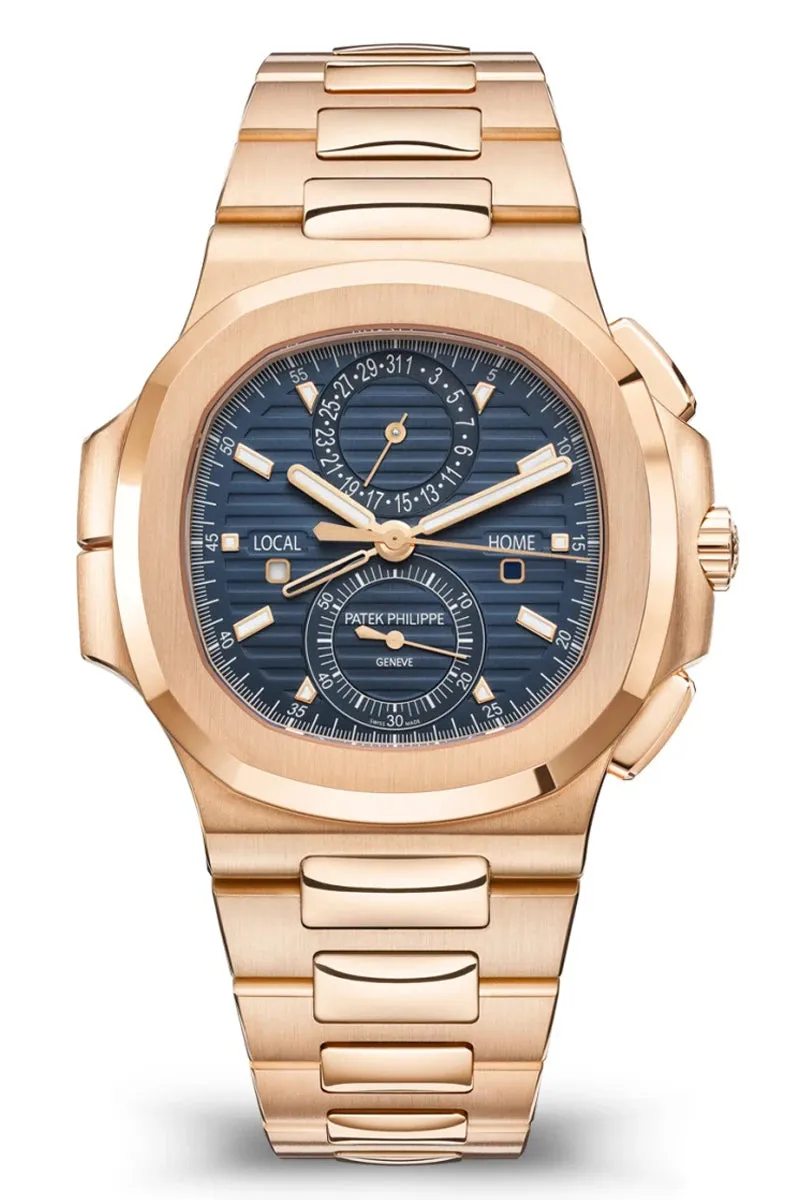 Patek Philippe Nautilus 5990/1R-001 – Rose Gold Chronograph Travel Time