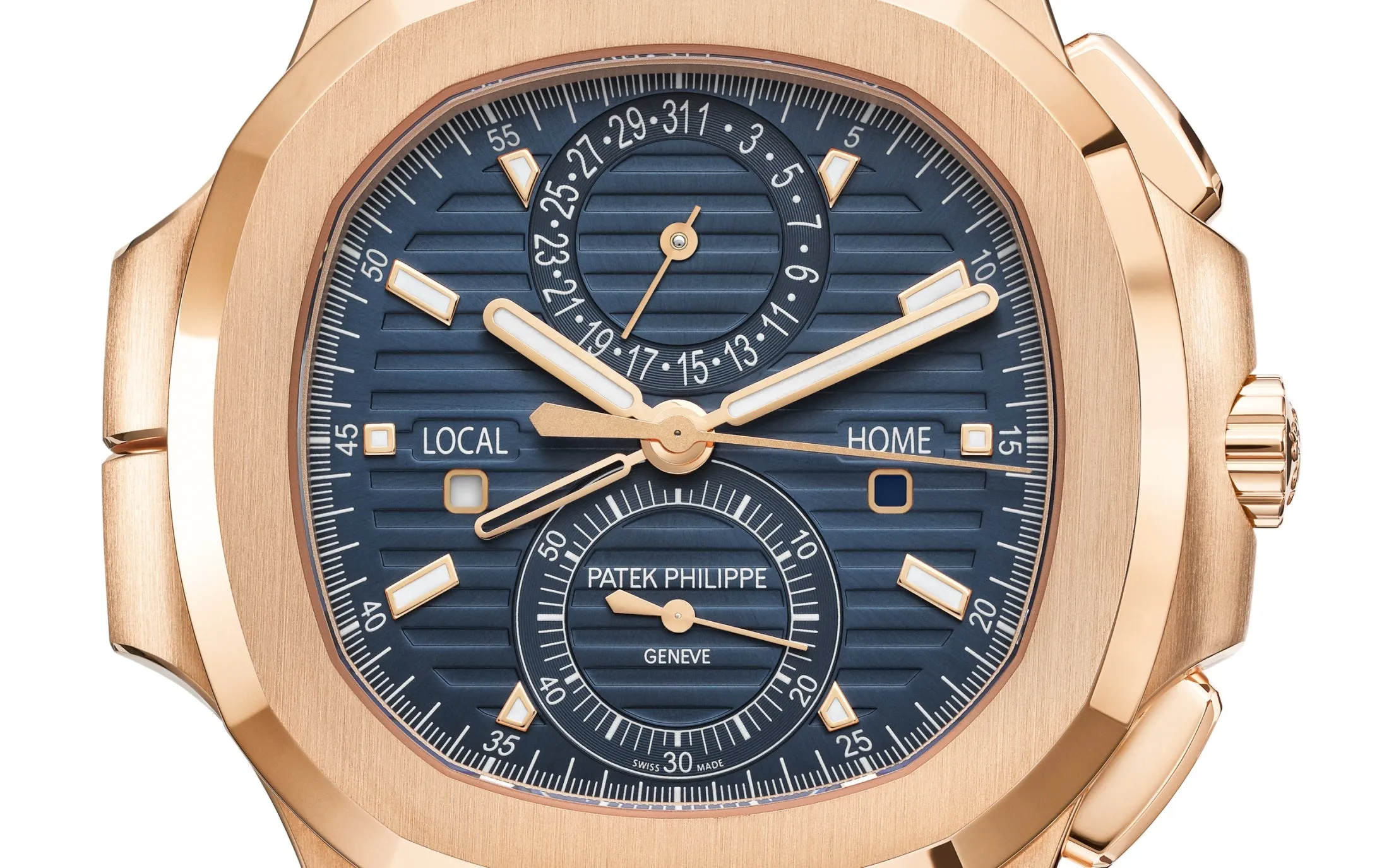 Patek Philippe Nautilus 5990/1R-001 – Rose Gold Chronograph Travel Time