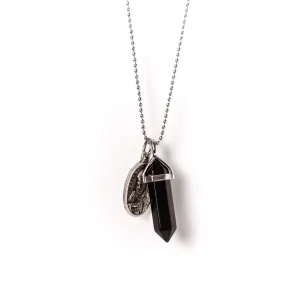 Pendant Necklace Silver | Black Onyx