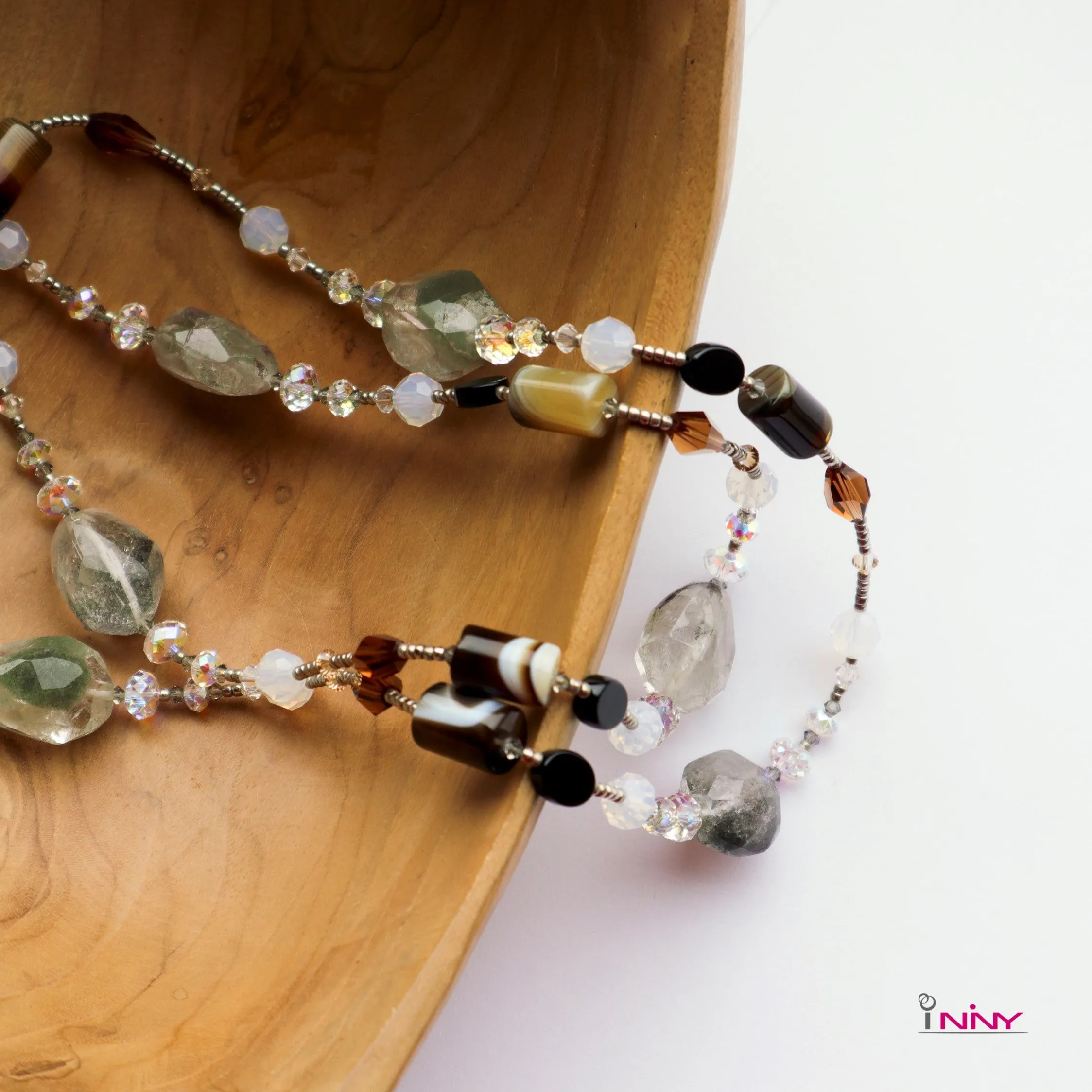 Phantom Quartz Long Necklace
