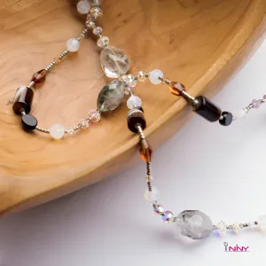 Phantom Quartz Long Necklace