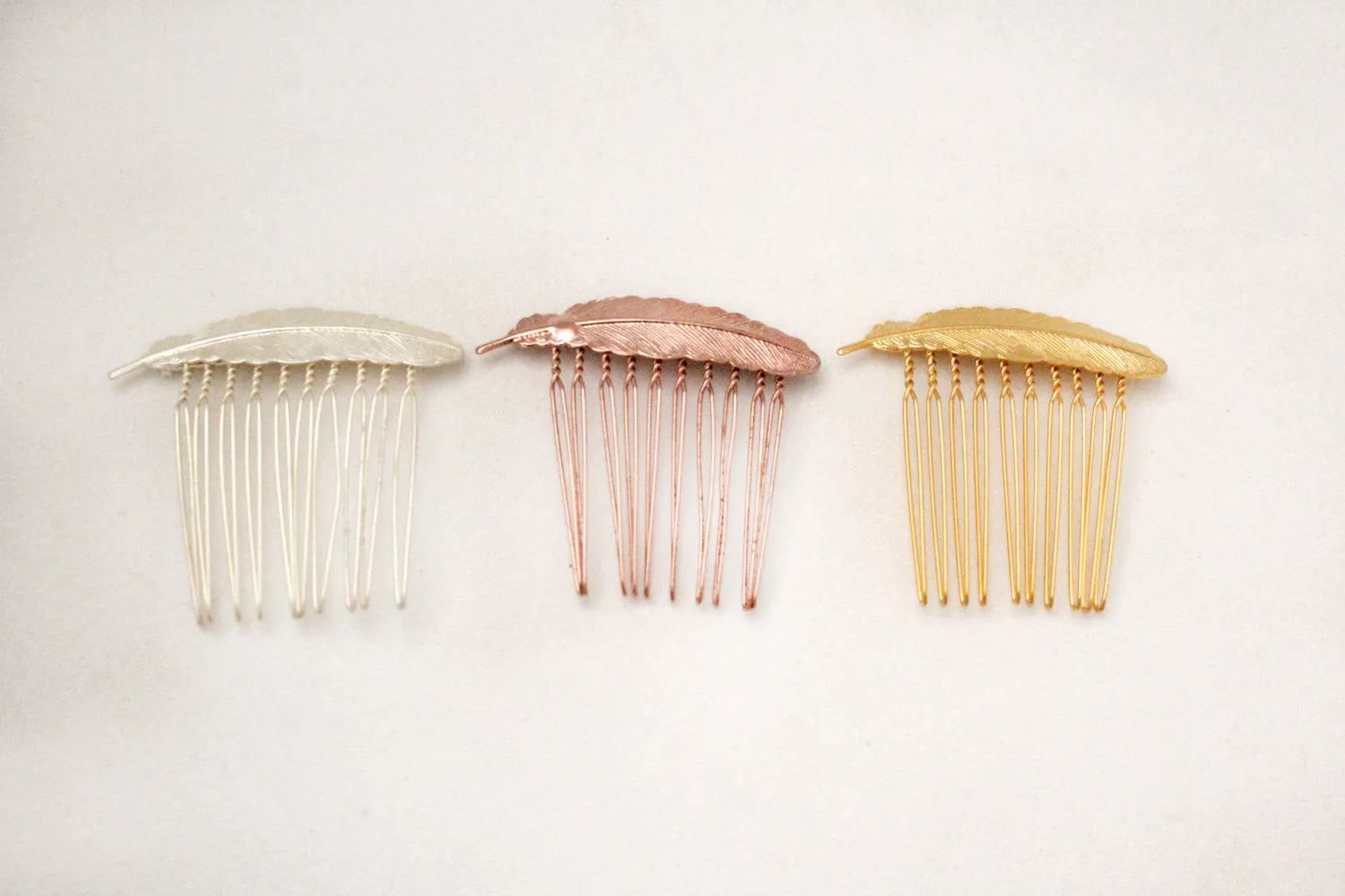 Preorder * Small Feather Hair Comb