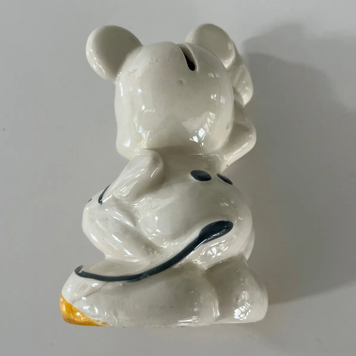 Rare VTG Mickey Mouse 1930-1950s Bank Figurine