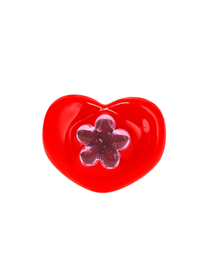 RED RAINBOW LUCKY RING