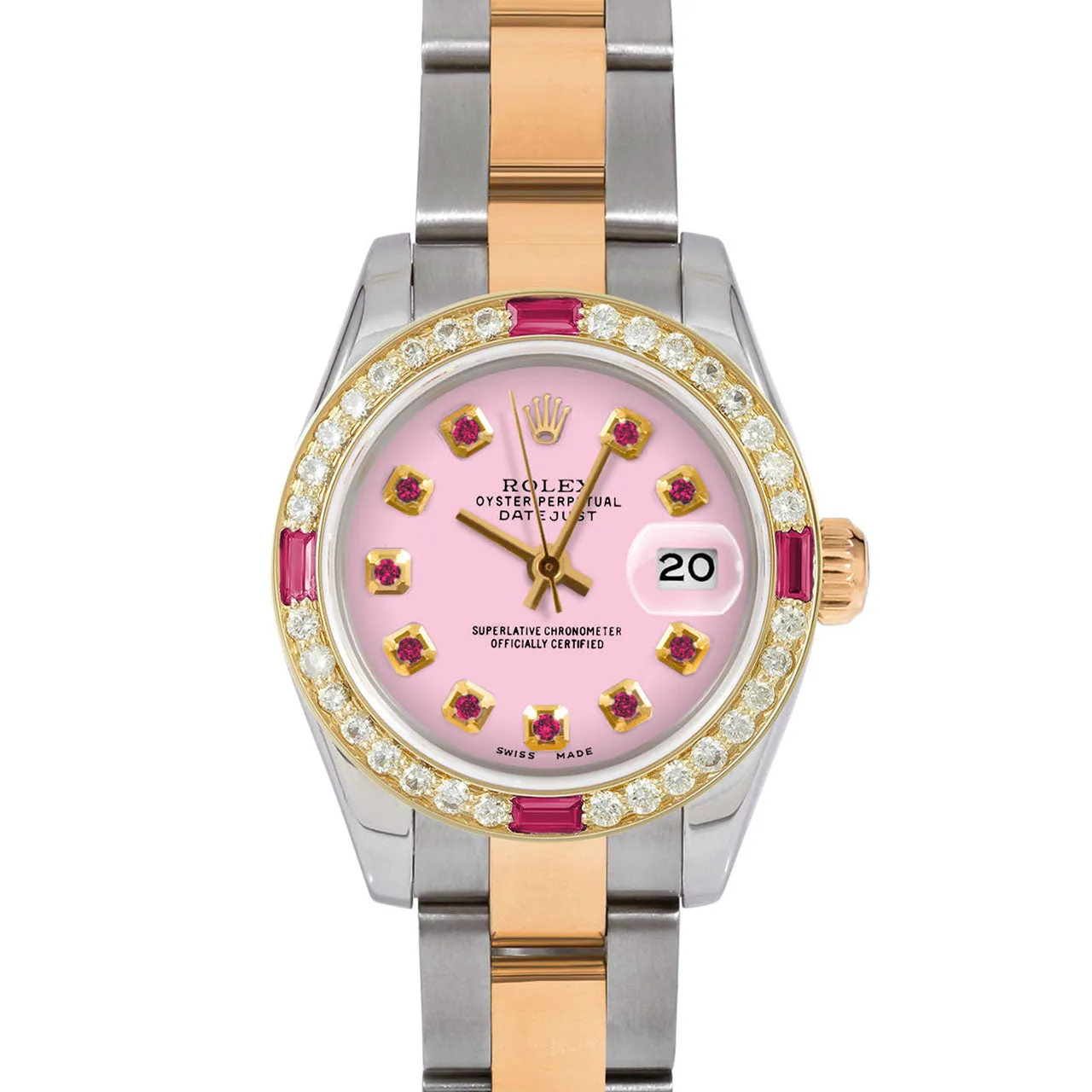 Rolex Datejust 26mm | 179173-PNK-RBY-AM-4RBY-OYS