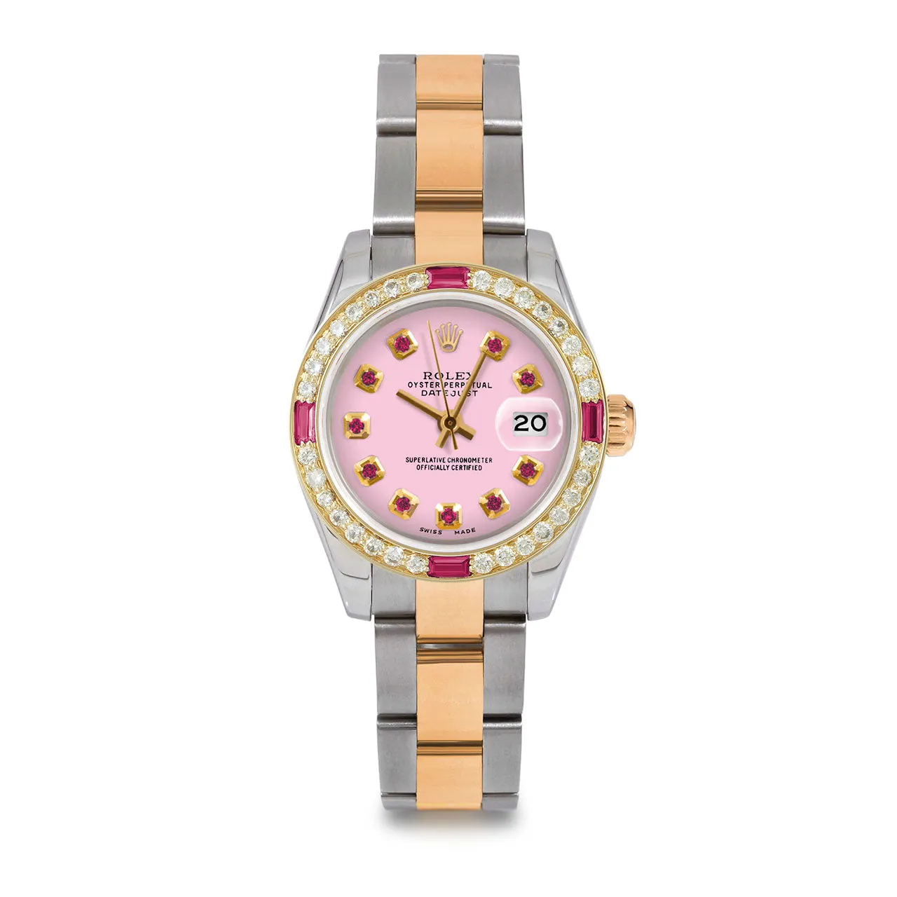 Rolex Datejust 26mm | 179173-PNK-RBY-AM-4RBY-OYS
