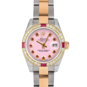 Rolex Datejust 26mm | 179173-PNK-RBY-AM-4RBY-OYS
