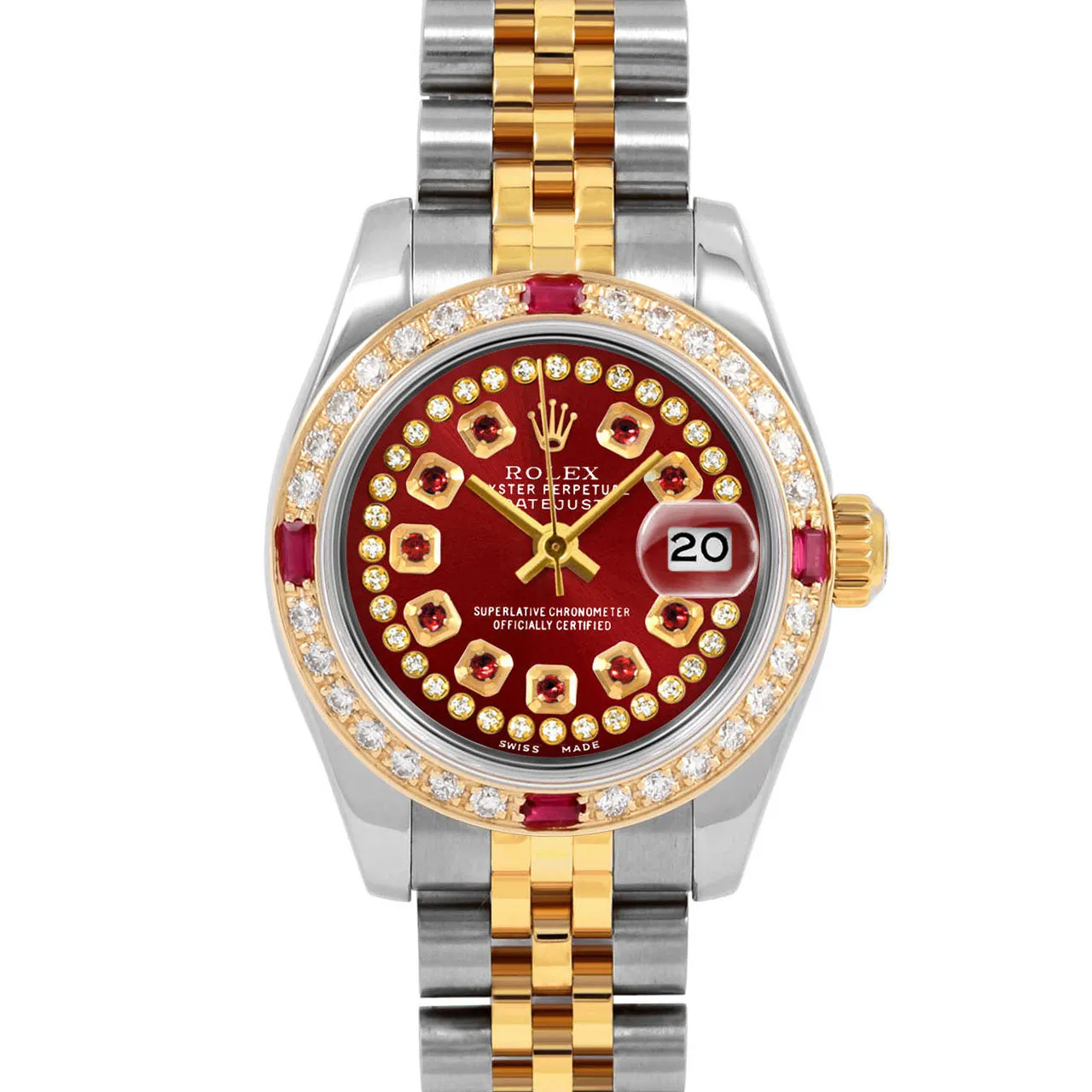 Rolex Datejust 26mm | 179173-RED-STRR-4RBY-JBL