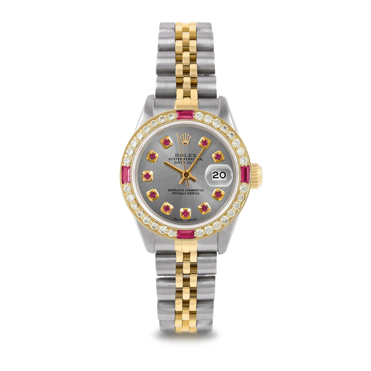 Rolex Datejust 26mm | 6917-TT-SLT-RBY-AM-4RBY-JBL