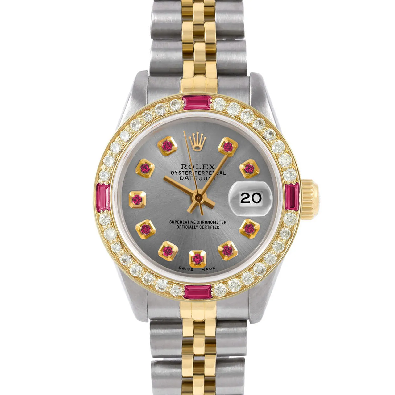 Rolex Datejust 26mm | 6917-TT-SLT-RBY-AM-4RBY-JBL