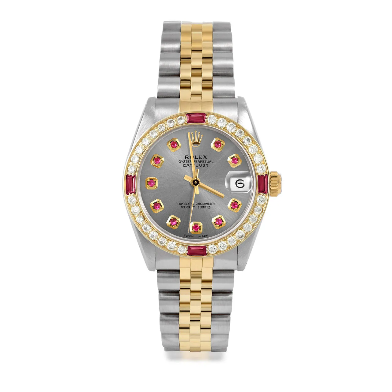 Rolex Datejust 31mm | 6827-TT-SLT-RBY-AM-4RBY-JBL