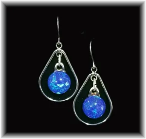 Royal Blue Hoop Dot