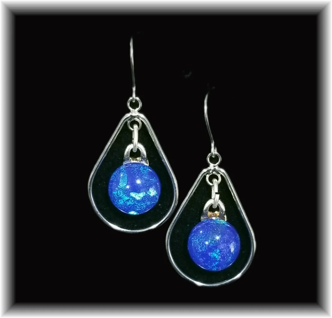 Royal Blue Hoop Dot