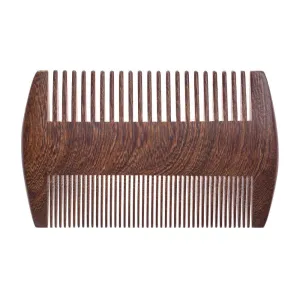 Sandalwood Pocket Anti-Static Beard Comb
