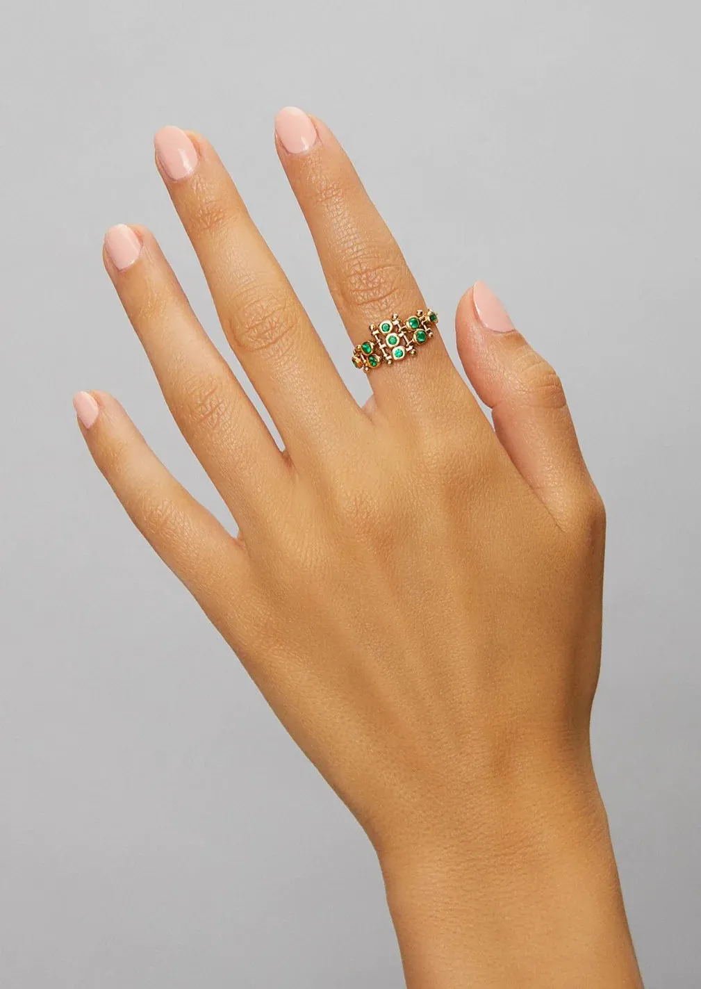 Scosha Diadem Ring Emerald