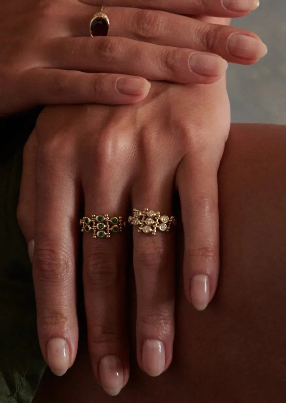 Scosha Diadem Ring Emerald