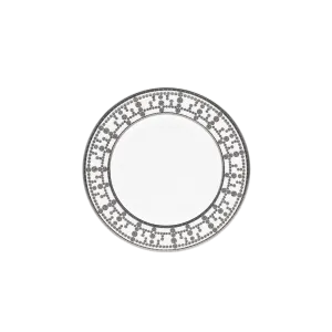 Set of 2 Bread and Butter Plates Tiara white platinum