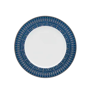 Set of 2 Dessert Plates Tiara prussian blue platinum