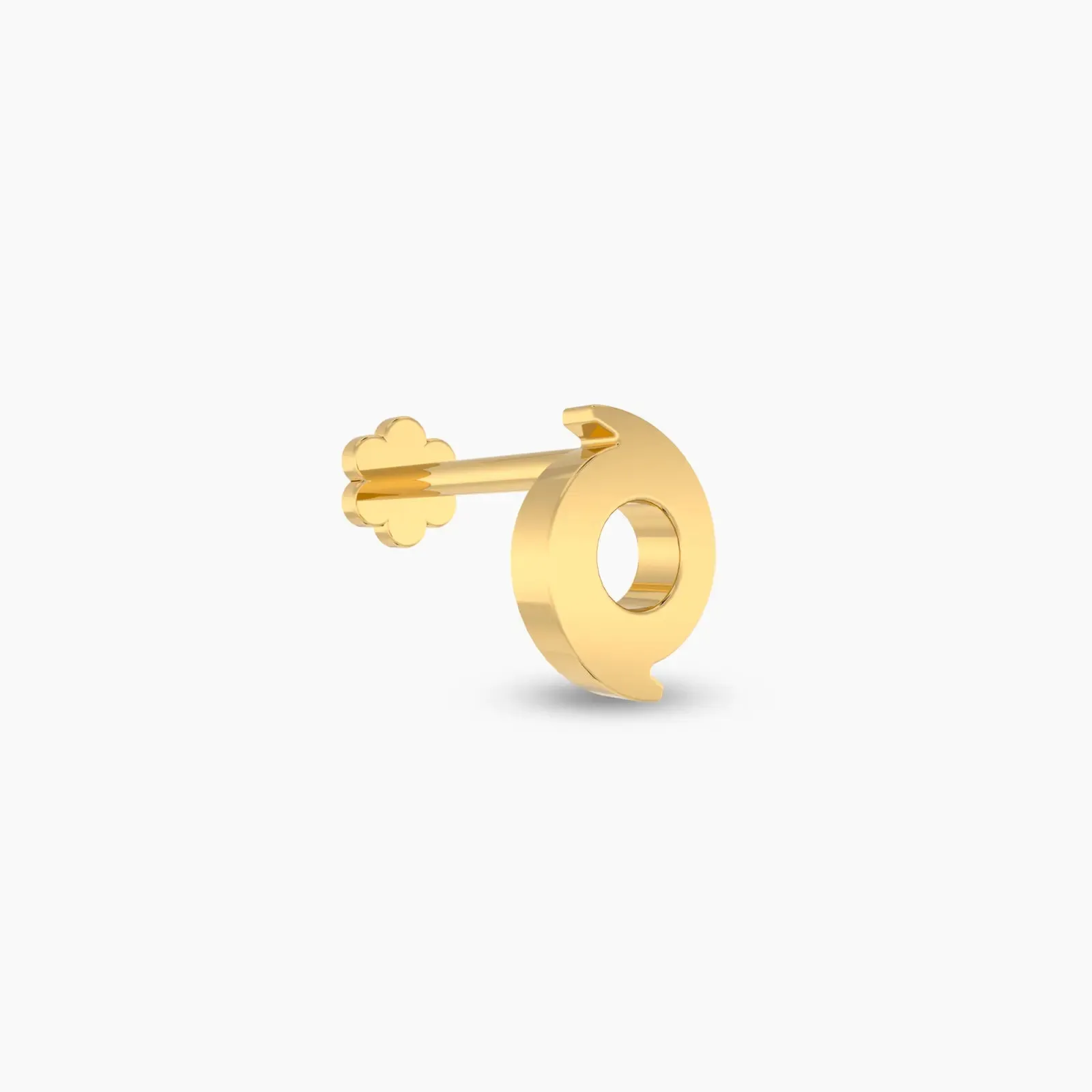 Swirl Spark Gold Earrings