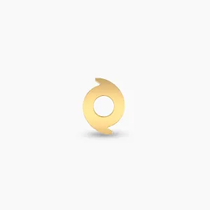Swirl Spark Gold Earrings