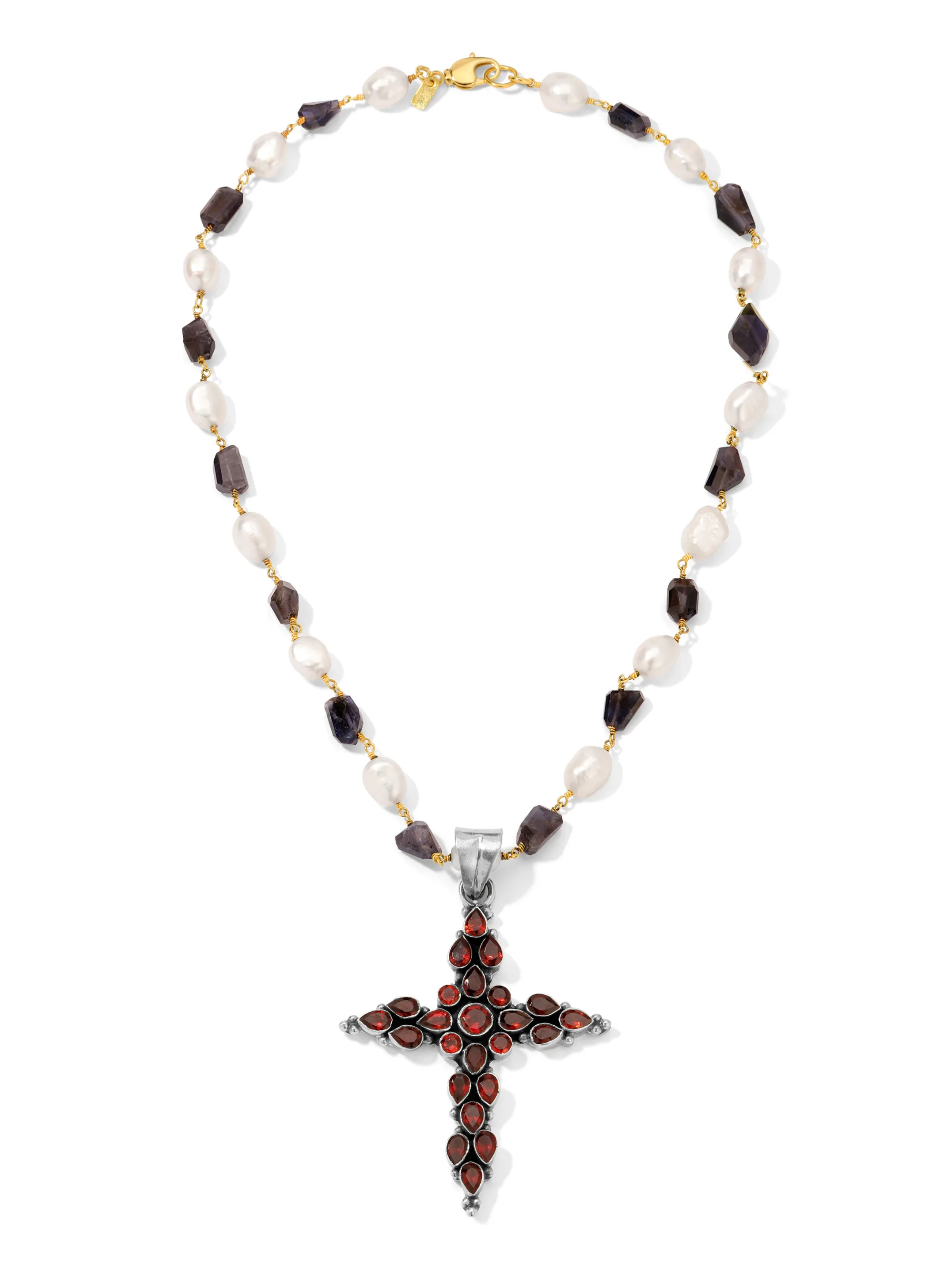The Sleeping Beauty Cross Necklace
