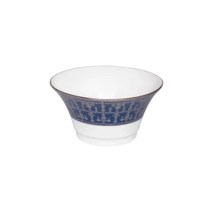 Tiara Prussian Blue & Platinum Cereal Bowl