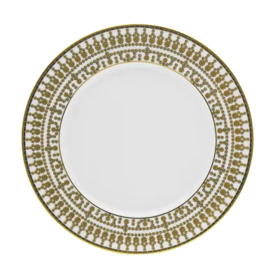 Tiara White & Gold Dessert Plate