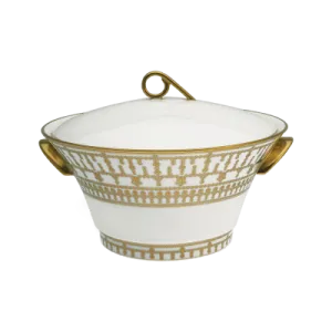 Tiara White & Gold Soup Tureen