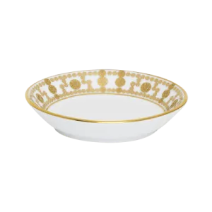 Tiara White & Gold Soy Bowl