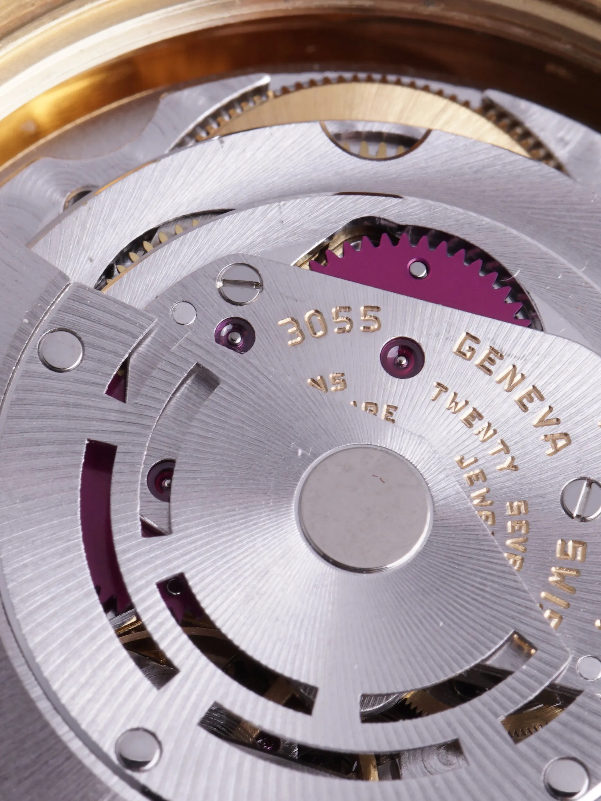 *Unpolished* 1978 Rolex Day-Date (Ref. 18038) 18k YG "Diamond String Dial"