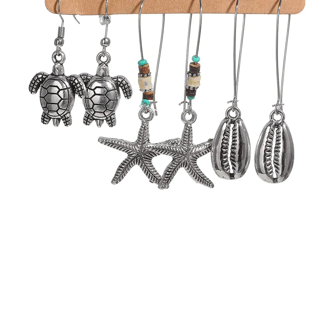 Yellow Chimes Latest Fashion Gold Plated Geometric Design Dangle Earrings for Women and Girls (Design 6)