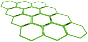 Yes4All Ultimate Hexagonal Speed & Agility Rings with Carrying Bag (Set of 6 Rings, 8 Rings & 12 Rings)